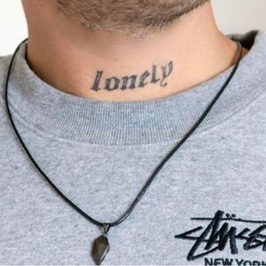 Gunmetal Heart Pendant Necklace